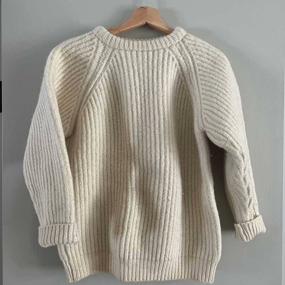 Vintage Chunky Knit Wool Sweater